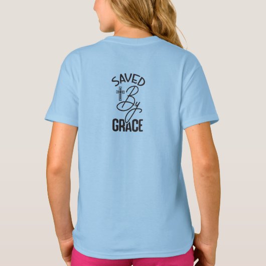 She is Strong" Collection – Proverbs 31:25 Tシャツ (裏面)