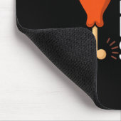 She Likes My Drum Stick Funny Thanksgiving Humor F マウスパッド (コーナー)