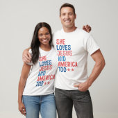SHE LOVES JESUS AND AMERICA TOO Tシャツ (ユニセックス)