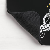 She Loves My Broomstick I Like Her Pumpkins Couple マウスパッド (コーナー)