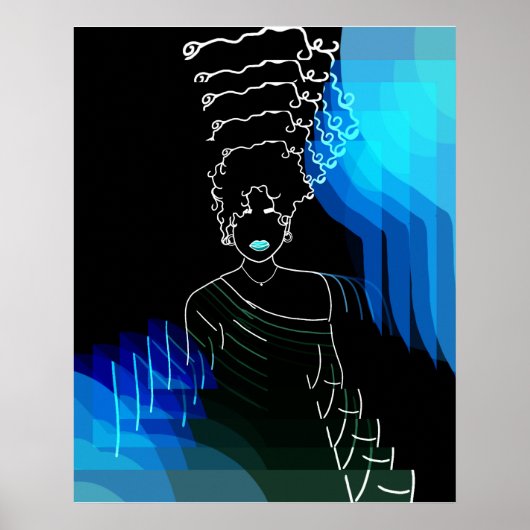 she - negativo - efeito ポスター (正面)