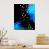 she - negativo - efeito ポスター (キッチン)