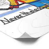 She Persisted (Athlete) 11x14 ポスター (角)