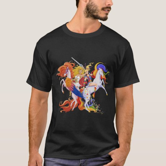 She Ra 80年代 ガールズ ガール Tシャツ (正面)