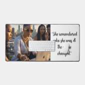 She remembered who she was and the game changed  デスクマット (キーボード&マウス)