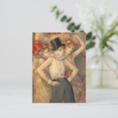 She Represents Art by Jeanne Mammen ポストカード (スタンド正面)