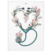 She Rises. Always — Minimalist Empowerment Design クリップボード (裏面)