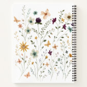 She Rises. Always — Minimalist Empowerment Design ノートブック (裏面)