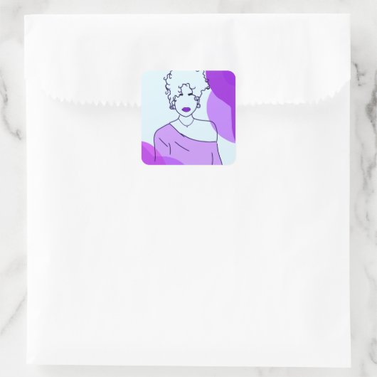 she - roxo スクエアシール (バッグ)