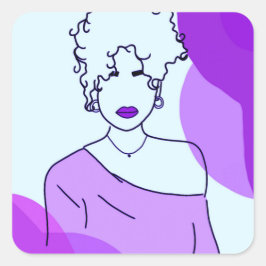 she - roxo スクエアシール