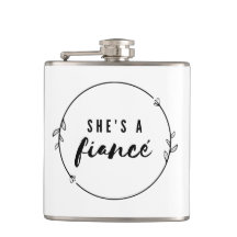She’s a Fiancé Elegant Engagement Bride to Be Gift
