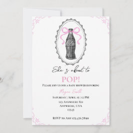 She’s About To POP! 招待状