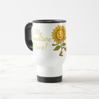 “She’s Got Sass & Sunshine” Sunflower mug トラベルマグ