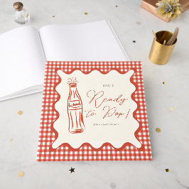 She’s ready to pop baby shower ゲストブック