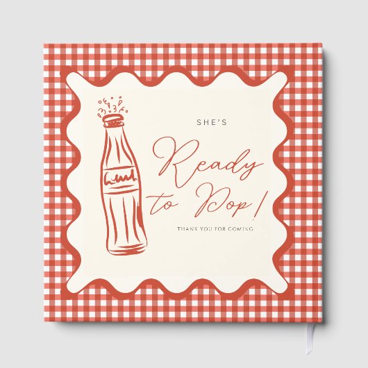 She’s ready to pop baby shower ゲストブック (裏面)