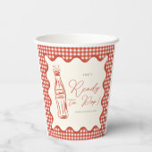 She’s ready to pop baby shower 紙コップ (裏面)