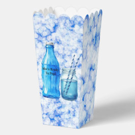 She’s Ready To Pop Blue Boy Baby Shower フェイバーボックス