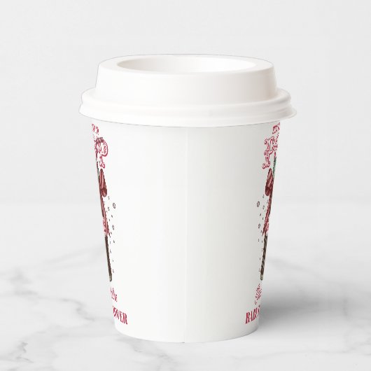 She’s Ready to Pop Cola Bottle Baby Shower 紙コップ (右)