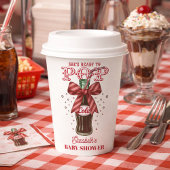She’s Ready to Pop Cola Bottle Baby Shower 紙コップ