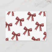 She’s Ready to Pop Cola Bottle Diaper Raffle  エンクロージャーカード (裏面)