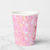 She’s Ready To Pop Girl Baby Shower 紙コップ (右)