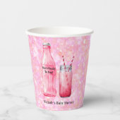 She’s Ready To Pop Girl Baby Shower 紙コップ (正面)