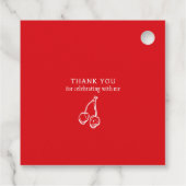 She’s the Cherry on Top 🍒 Bachelorette Party フェイバータグ (裏面)