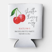 She’s the Cherry on Top Bachelorette Party Favor 缶クーラー (正面)