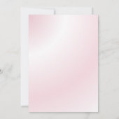 She’s Tying the Knot Arch Simple Bow Bridal Shower 招待状 (裏面)