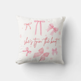 She’s Tying the Knot Bachelorette Design | Cute  クッション