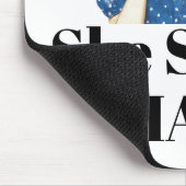 She Said What? Mouse Pad マウスパッド (コーナー)