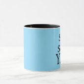 She Said Yes!!!!! | Engagement Celebration Design マグカップ (中央)