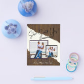 She SaidYes – フォト婚約パーティ招待状 チラシ (シングル)