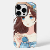 She Smiles in Summer Case-Mate iPhoneケース (裏面)