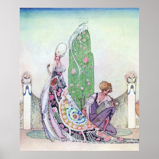 She Stopped by Kay Nielsen ポスター (正面)