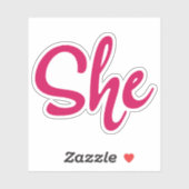She Vinylシール シール (シート)