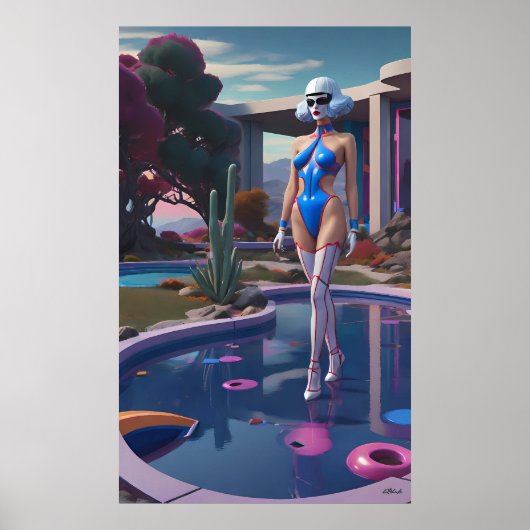 She Walks on Water (and Hearts) ポスター (正面)