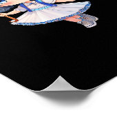 She was beautiful === F.Scott Fitzgerald  quote ポスター (角)