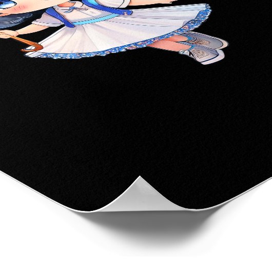 She was beautiful === F.Scott Fitzgerald  quote ポスター (角)