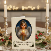 "She Who Carries the Candle of Peace"