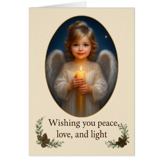 "She Who Carries the Candle of Peace" (正面)