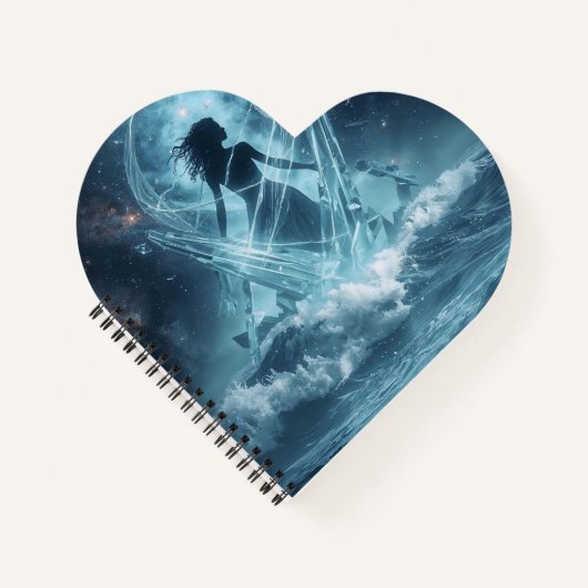 She Who Rises from the Crystal Sea ノートブック (正面)