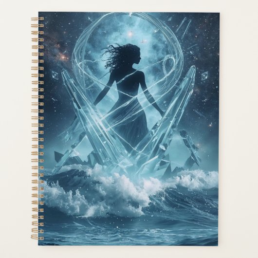 She Who Rises from the Crystal Sea プランナー手帳 (正面)