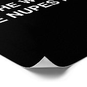 She With The Nupes Now Kappa Funny Gift Novelty Bi ポスター (角)