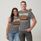 Shea+Stadium+フラッシング・メドウズ・ニューヨーク 復古野球 Tシャツ (ユニセックス)