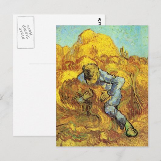 Sheaf Binder by Vincent van ゴッホ ポストカード (正面/裏面)