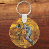 Sheaf Binder （Milletの後） by Vincent van ゴッホ キーホルダー (正面)