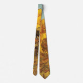 Sheaf Binder (Milletの後) by Vincent van ゴッホ ネクタイ (裏面)