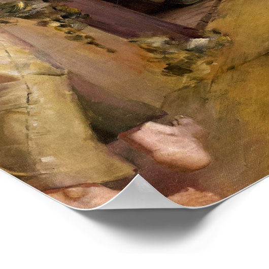 Shear the Rams, 1890 by Tom Roberts ポスター (角)