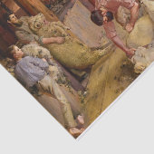 Shear the Rams, 1890 by Tom Roberts 薄葉紙 (詳細)